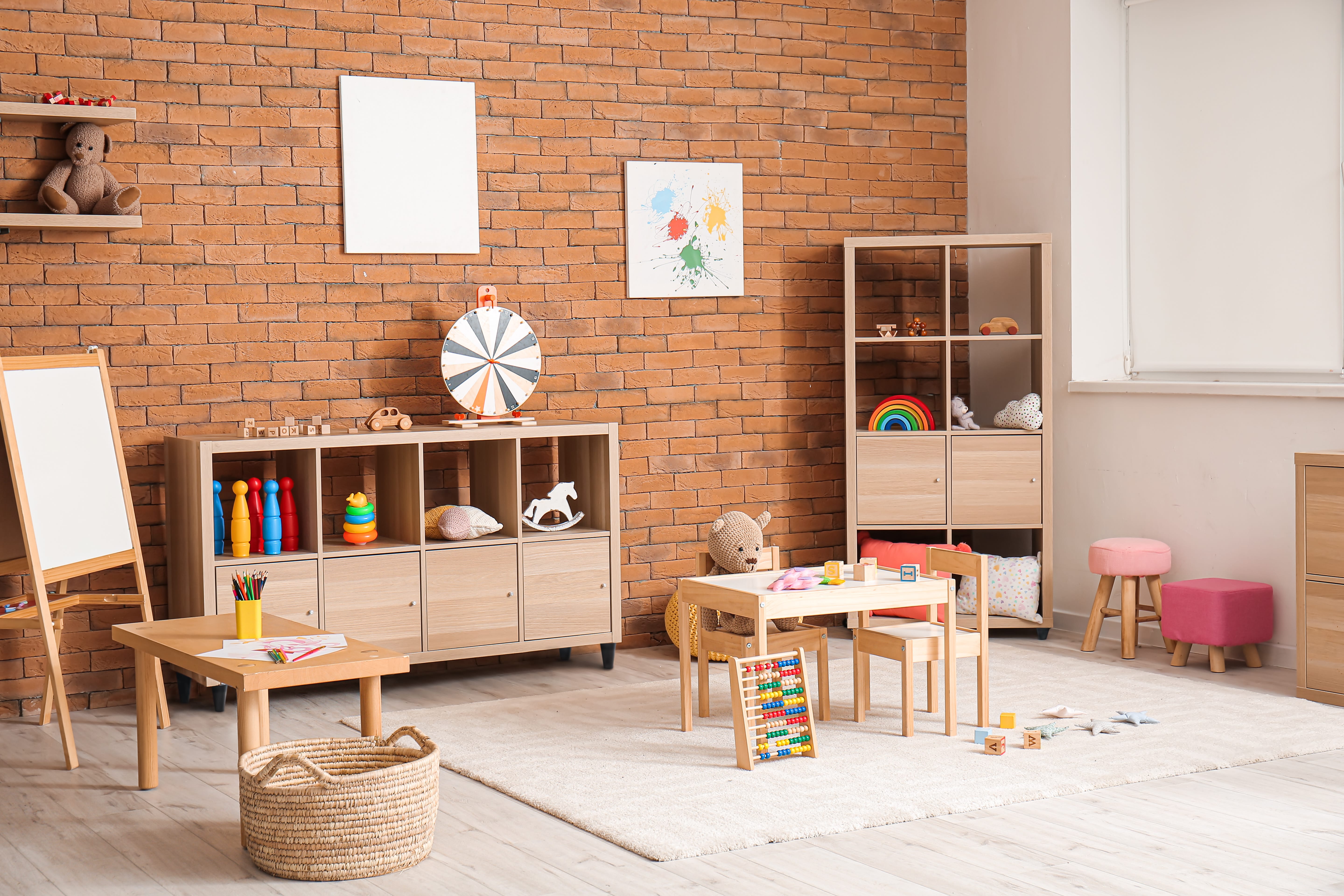 Intérieur d'une micro-crèche